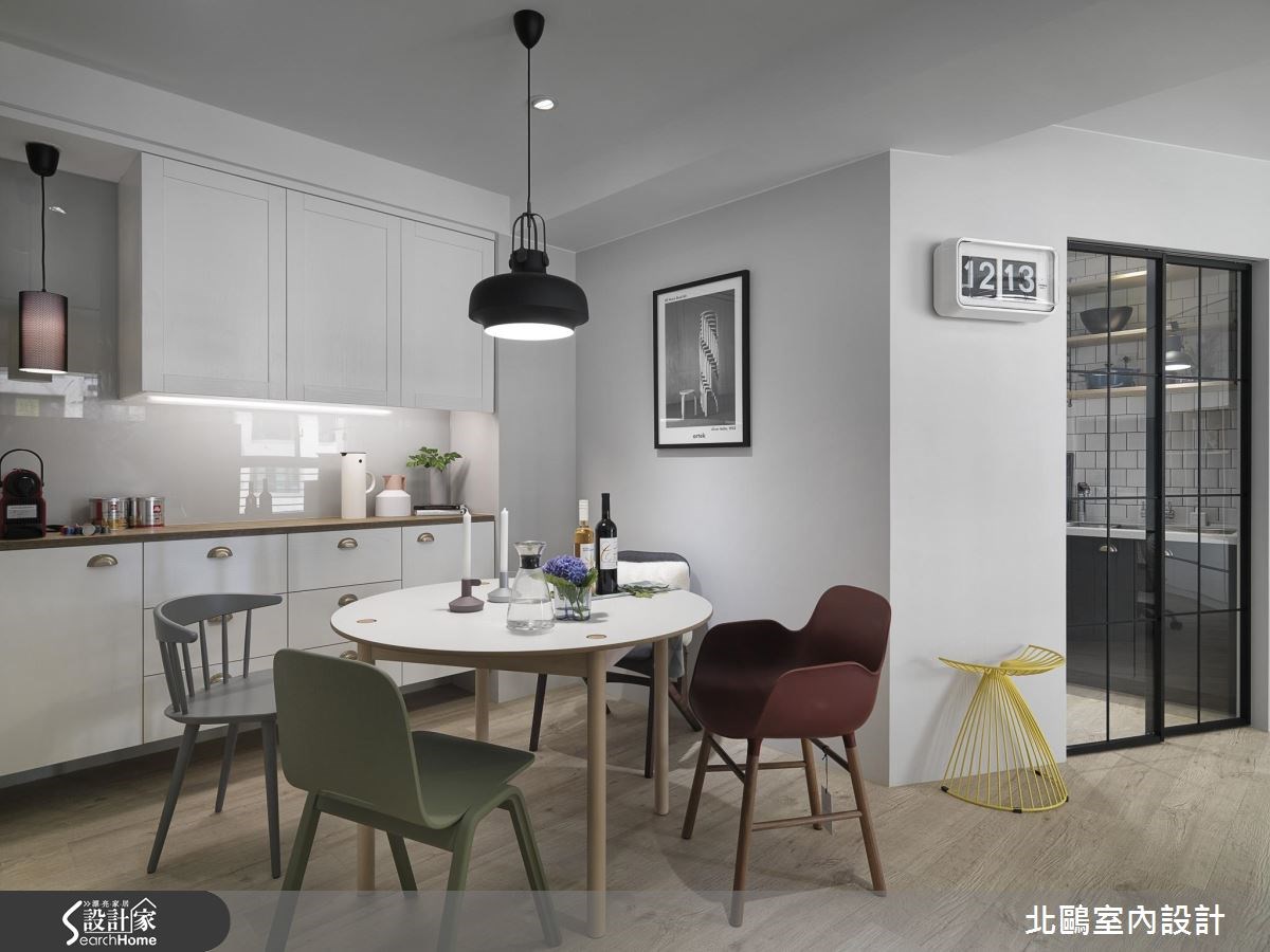 30坪新成屋(5年以下)＿北歐風餐廳案例圖片＿北鷗室內設計＿北鷗_16之3