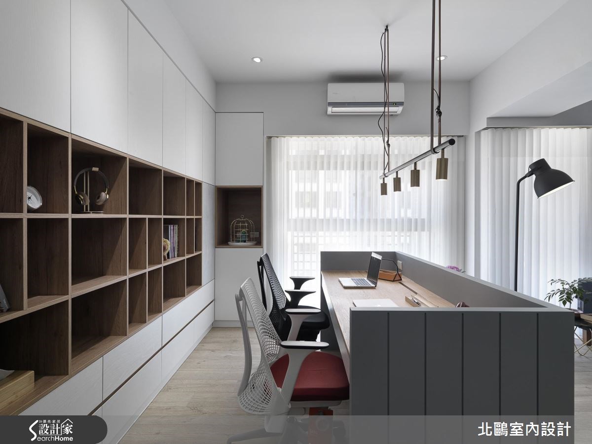 30坪新成屋(5年以下)＿北歐風工作區案例圖片＿北鷗室內設計＿北鷗_16之9