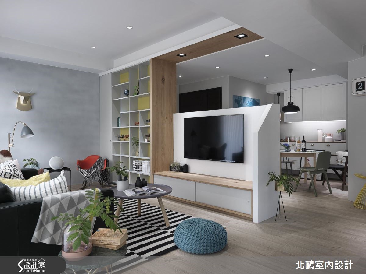 30坪新成屋(5年以下)＿北歐風客廳案例圖片＿北鷗室內設計＿北鷗_16之12