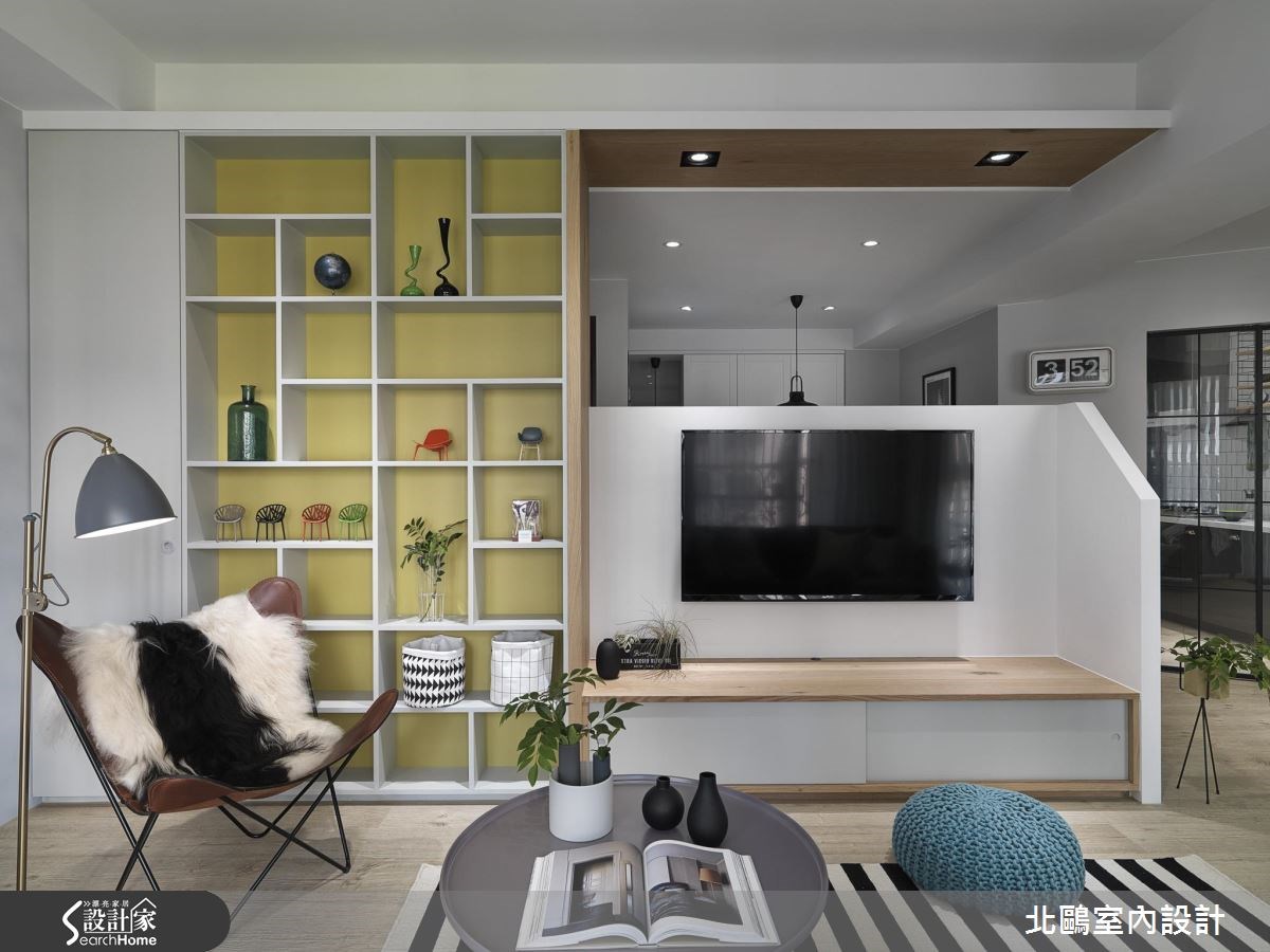 30坪新成屋(5年以下)＿北歐風客廳案例圖片＿北鷗室內設計＿北鷗_16之19