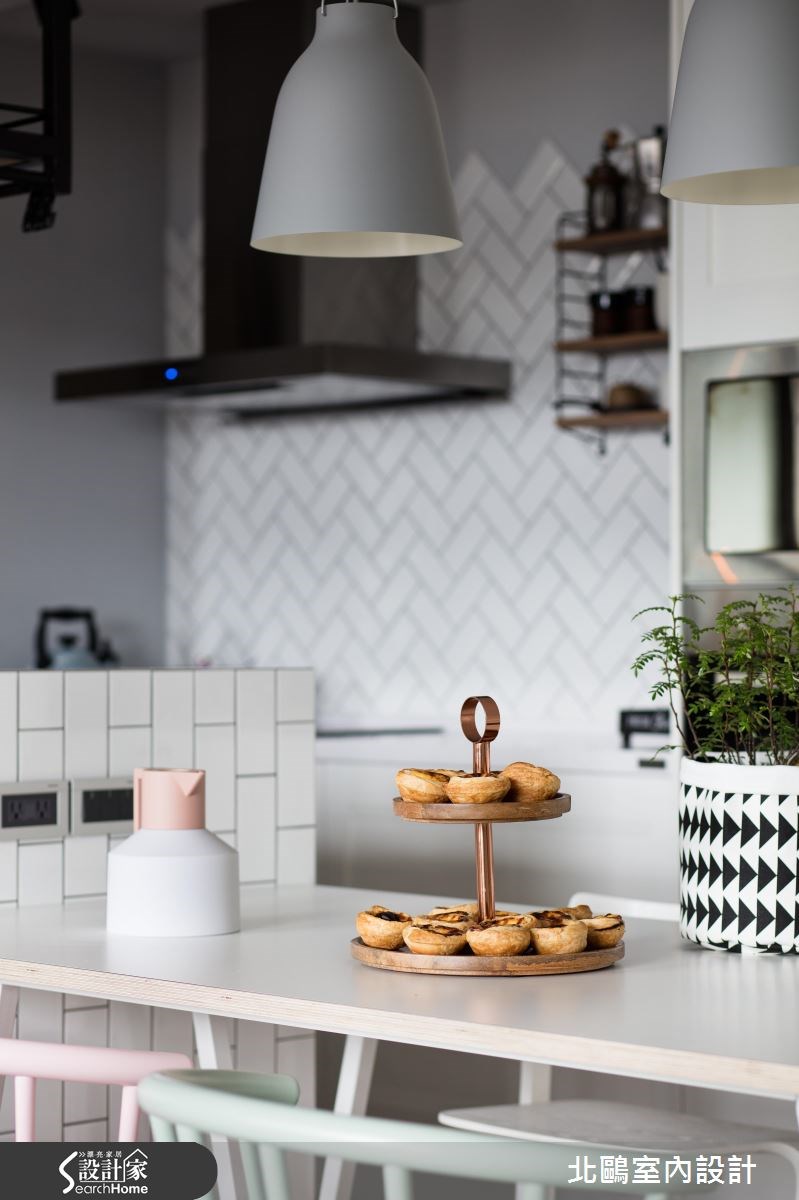 30坪新成屋(5年以下)＿北歐風餐廳案例圖片＿北鷗室內設計＿北鷗_18Harvard House之20
