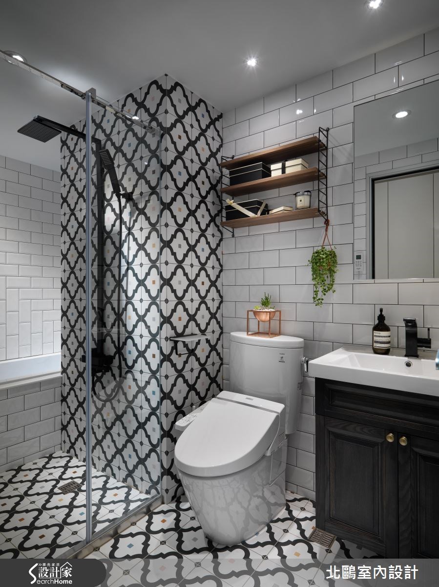 30坪新成屋(5年以下)＿北歐風浴室案例圖片＿北鷗室內設計＿北鷗_18Harvard House之31
