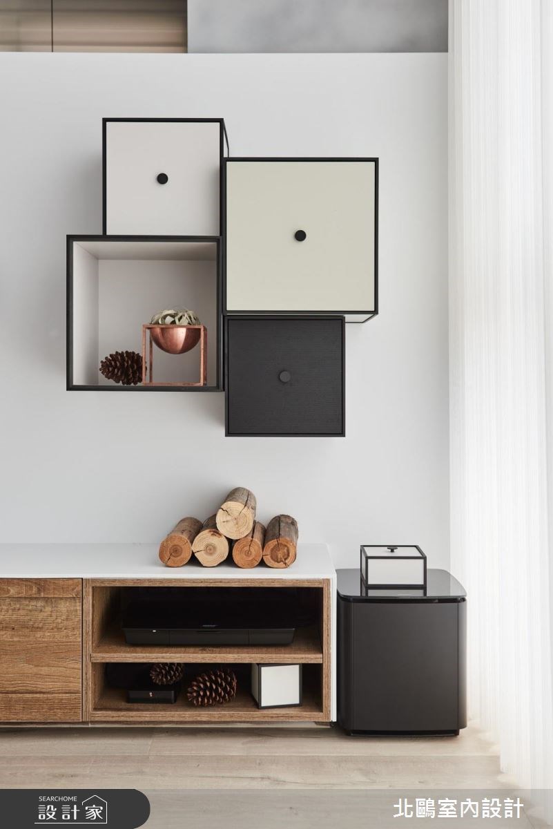 26坪新成屋(5年以下)＿北歐風客廳案例圖片＿北鷗室內設計＿北鷗_20ML House之4