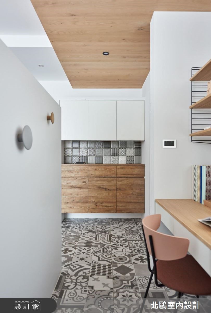 26坪新成屋(5年以下)＿北歐風玄關書房案例圖片＿北鷗室內設計＿北鷗_20ML House之10