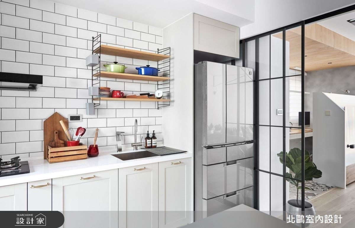 26坪新成屋(5年以下)＿北歐風廚房案例圖片＿北鷗室內設計＿北鷗_20ML House之18
