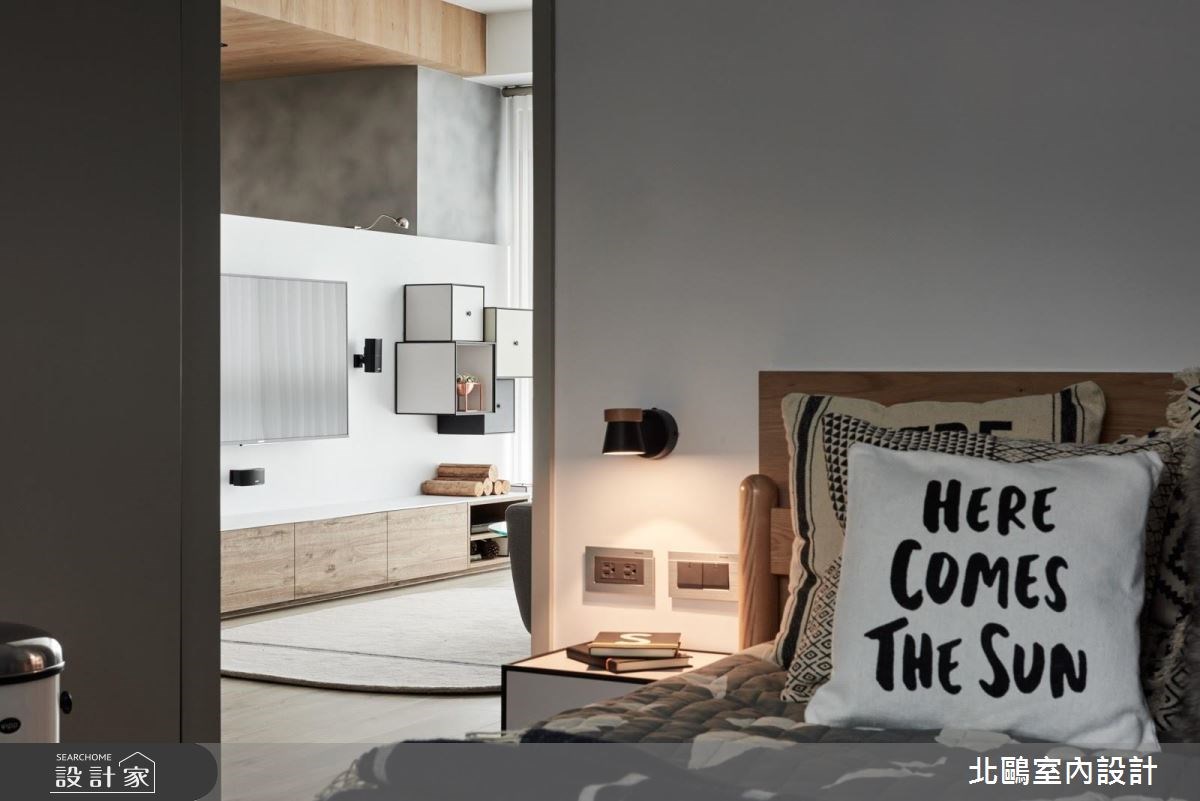 26坪新成屋(5年以下)＿北歐風臥室案例圖片＿北鷗室內設計＿北鷗_20ML House之20