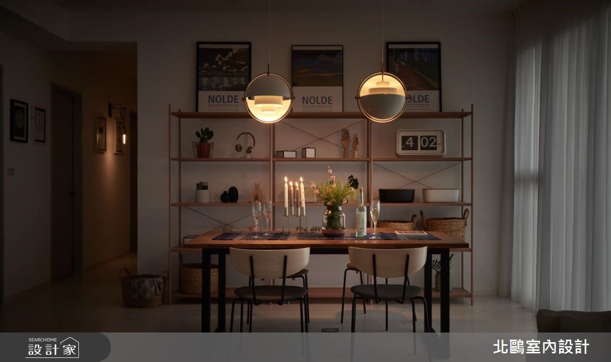 45坪新成屋(5年以下)＿北歐風餐廳案例圖片＿北鷗室內設計＿北鷗_21White House之26