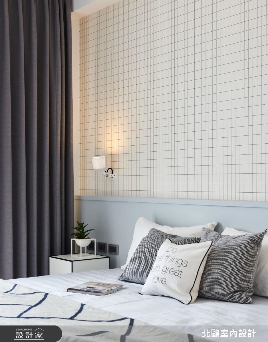 45坪新成屋(5年以下)＿北歐風臥室案例圖片＿北鷗室內設計＿北鷗_21White House之32