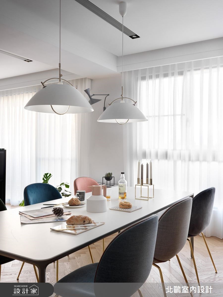 48坪新成屋(5年以下)＿北歐風餐廳案例圖片＿北鷗室內設計＿北鷗_22之17
