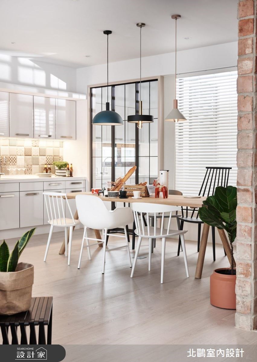 40坪新成屋(5年以下)＿北歐風餐廳案例圖片＿北鷗室內設計＿北鷗_23 J16 House之6