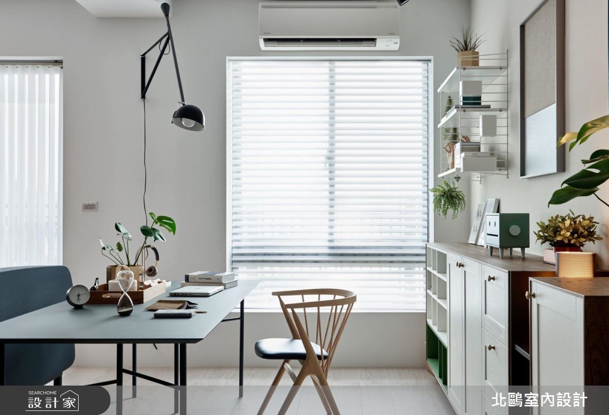 40坪新成屋(5年以下)＿北歐風工作區案例圖片＿北鷗室內設計＿北鷗_23 J16 House之12