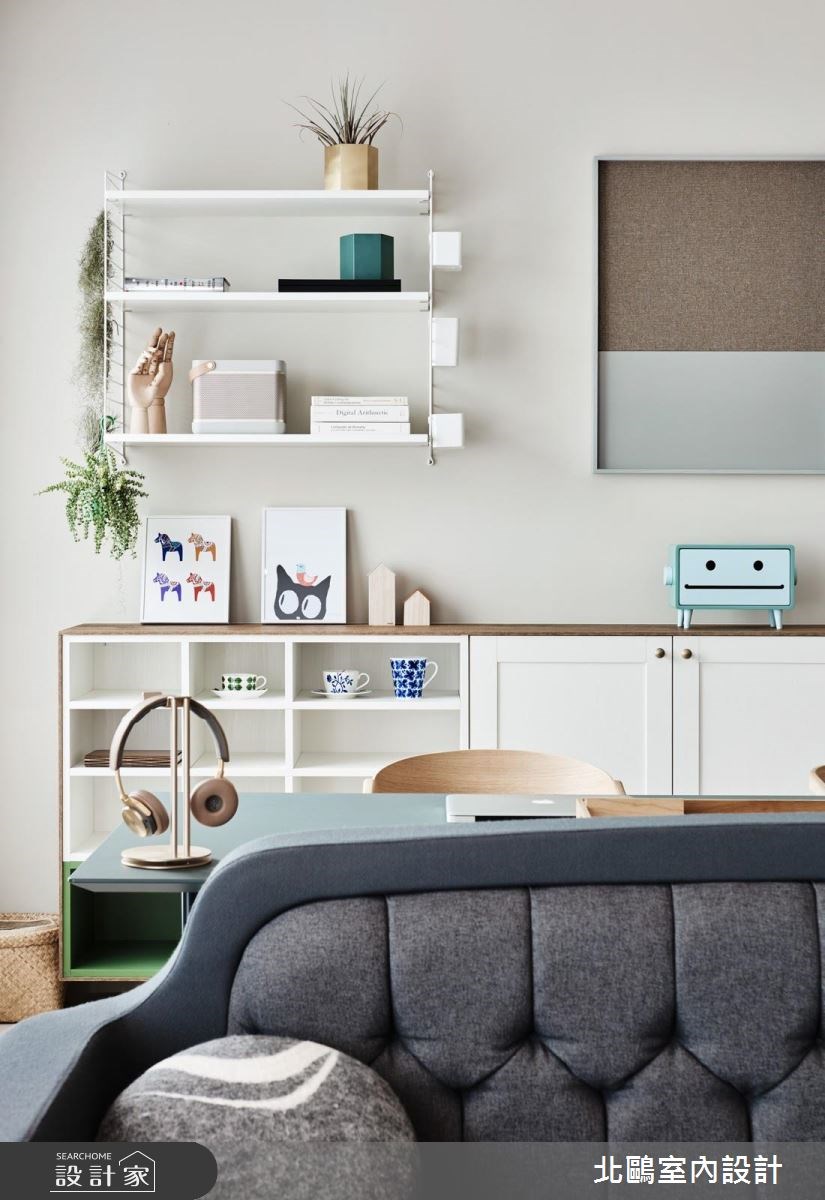 40坪新成屋(5年以下)＿北歐風工作區案例圖片＿北鷗室內設計＿北鷗_23 J16 House之17