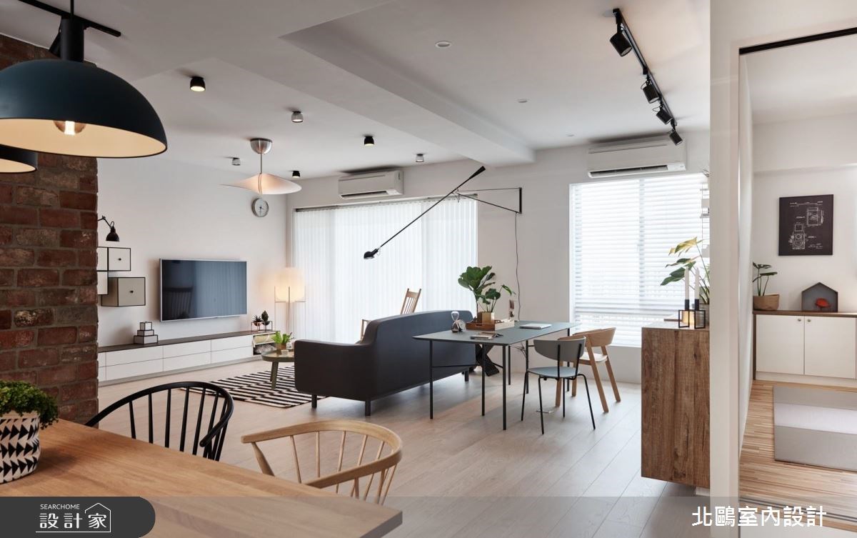 40坪新成屋(5年以下)＿北歐風工作區案例圖片＿北鷗室內設計＿北鷗_23 J16 House之21