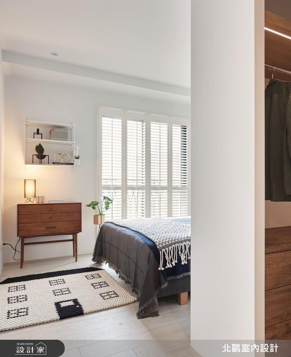 40坪新成屋(5年以下)＿北歐風臥室案例圖片＿北鷗室內設計＿北鷗_23 J16 House之25