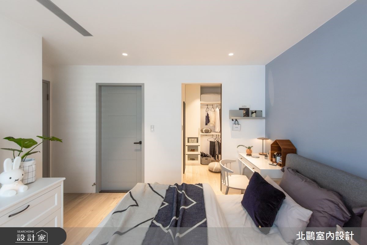 28坪新成屋(5年以下)＿北歐風臥室案例圖片＿北鷗室內設計＿北鷗_25Cp House之14