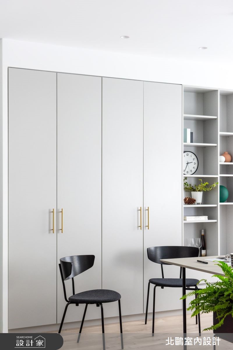 28坪新成屋(5年以下)＿北歐風工作區案例圖片＿北鷗室內設計＿北鷗_25Cp House之7