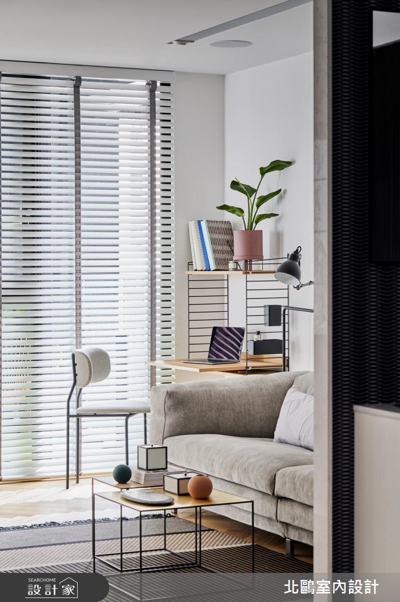 30坪新成屋(5年以下)＿北歐風客廳案例圖片＿北鷗室內設計＿北鷗_26Jeff House之5