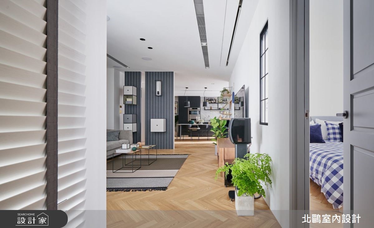 30坪新成屋(5年以下)＿北歐風客廳案例圖片＿北鷗室內設計＿北鷗_26Jeff House之21