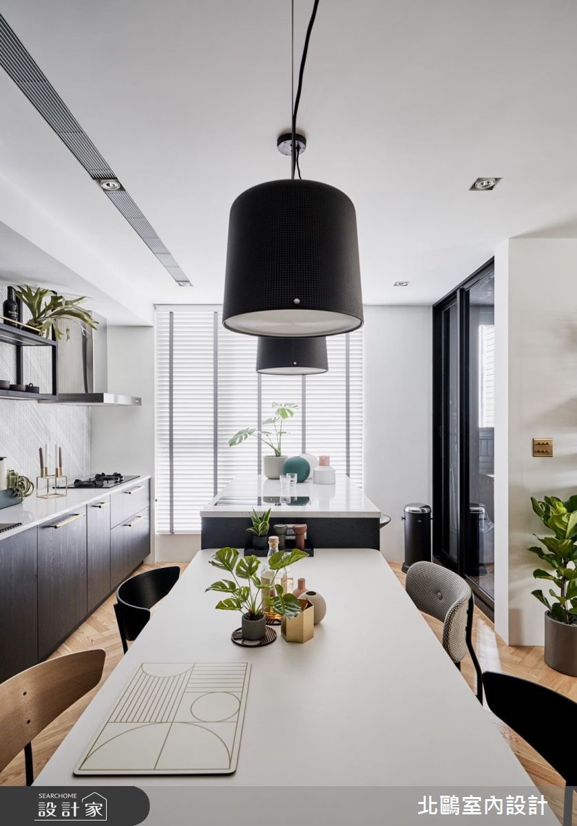 30坪新成屋(5年以下)＿北歐風餐廳案例圖片＿北鷗室內設計＿北鷗_26Jeff House之16