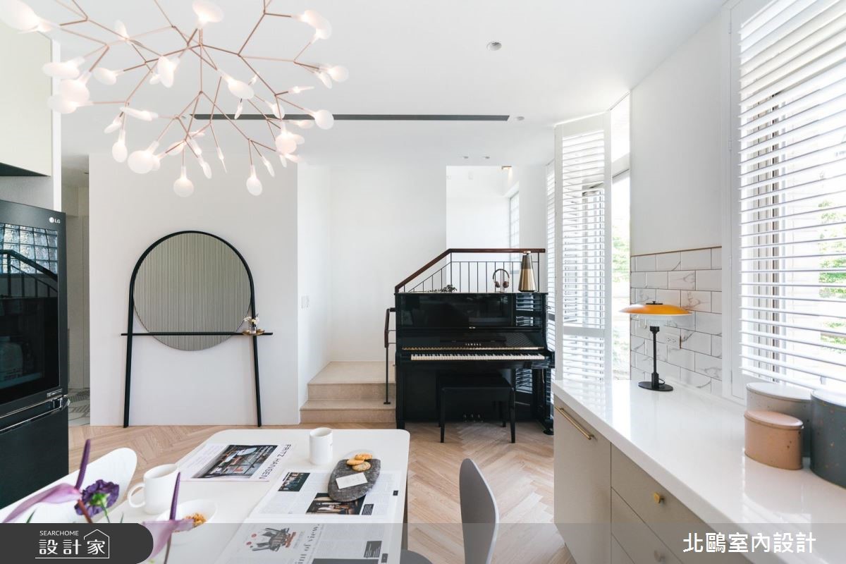 50坪新成屋(5年以下)＿北歐風餐廳案例圖片＿北鷗室內設計＿北鷗_27Blue Mountain House之14