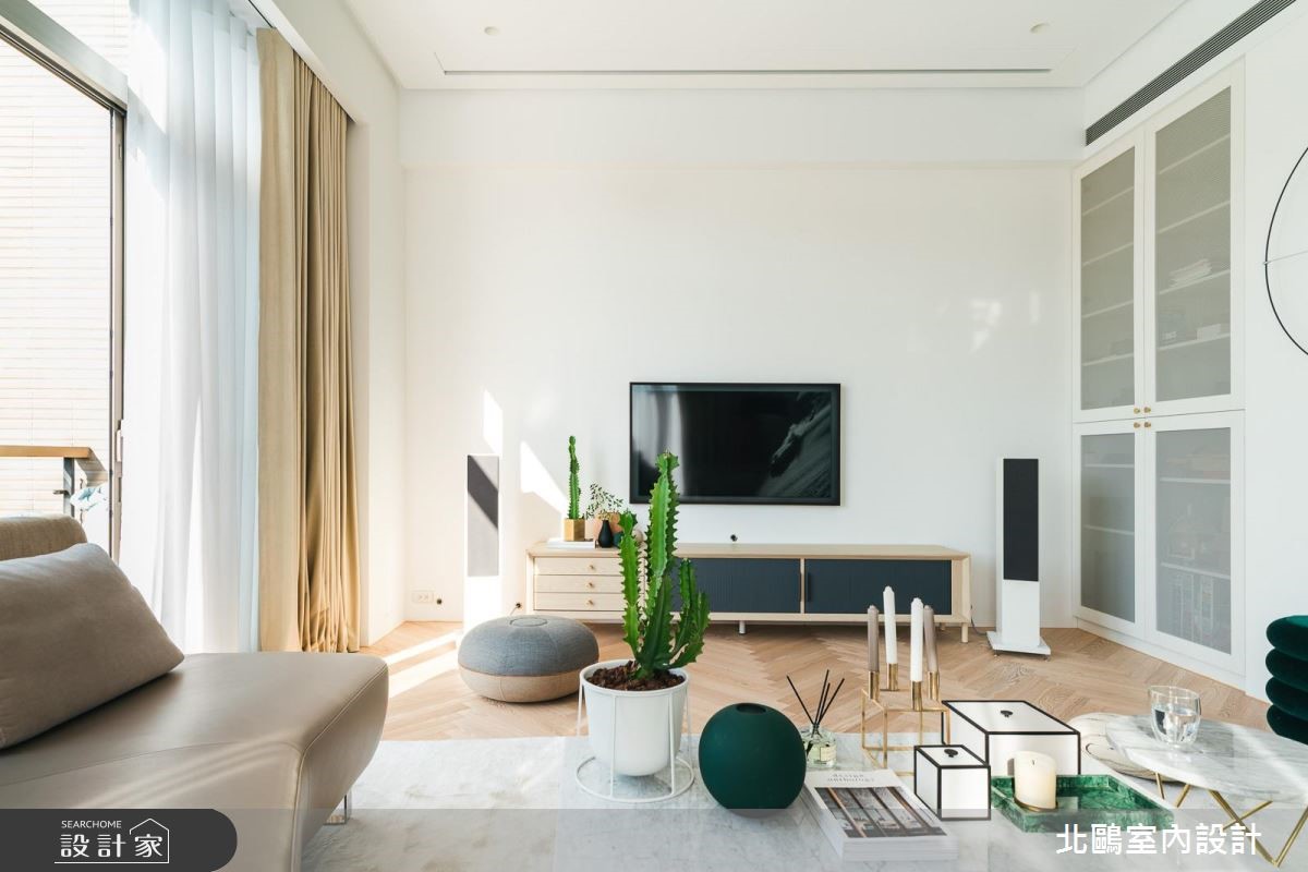50坪新成屋(5年以下)＿北歐風客廳案例圖片＿北鷗室內設計＿北鷗_27Blue Mountain House之8