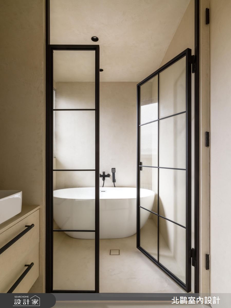 30坪新成屋(5年以下)＿北歐風浴室案例圖片＿北鷗室內設計＿北鷗_29DCW House之22
