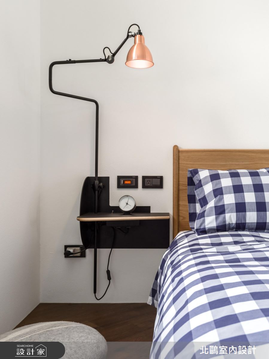 30坪新成屋(5年以下)＿北歐風臥室案例圖片＿北鷗室內設計＿北鷗_29DCW House之20