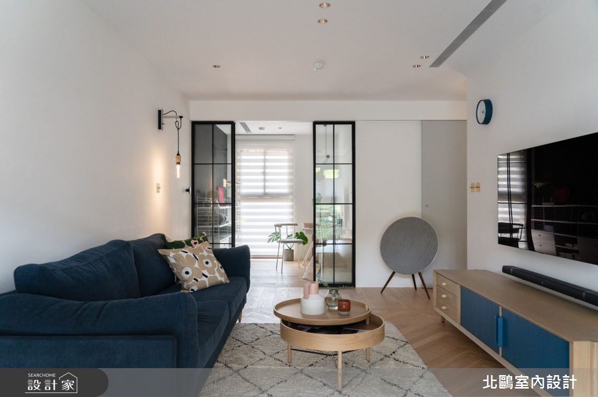 新成屋(5年以下)＿北歐風客廳案例圖片＿北鷗室內設計＿北鷗_30之2