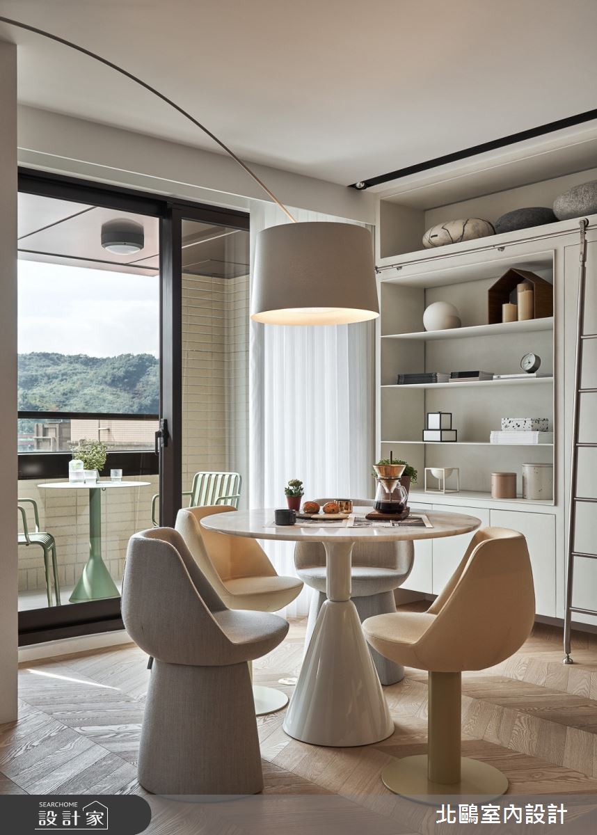 新成屋(5年以下)＿北歐風餐廳案例圖片＿北鷗室內設計＿北鷗_31RoseOnly House之6