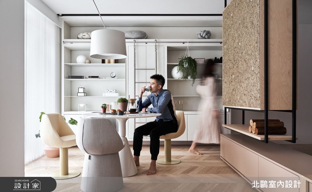 新成屋(5年以下)＿北歐風餐廳案例圖片＿北鷗室內設計＿北鷗_31RoseOnly House之10
