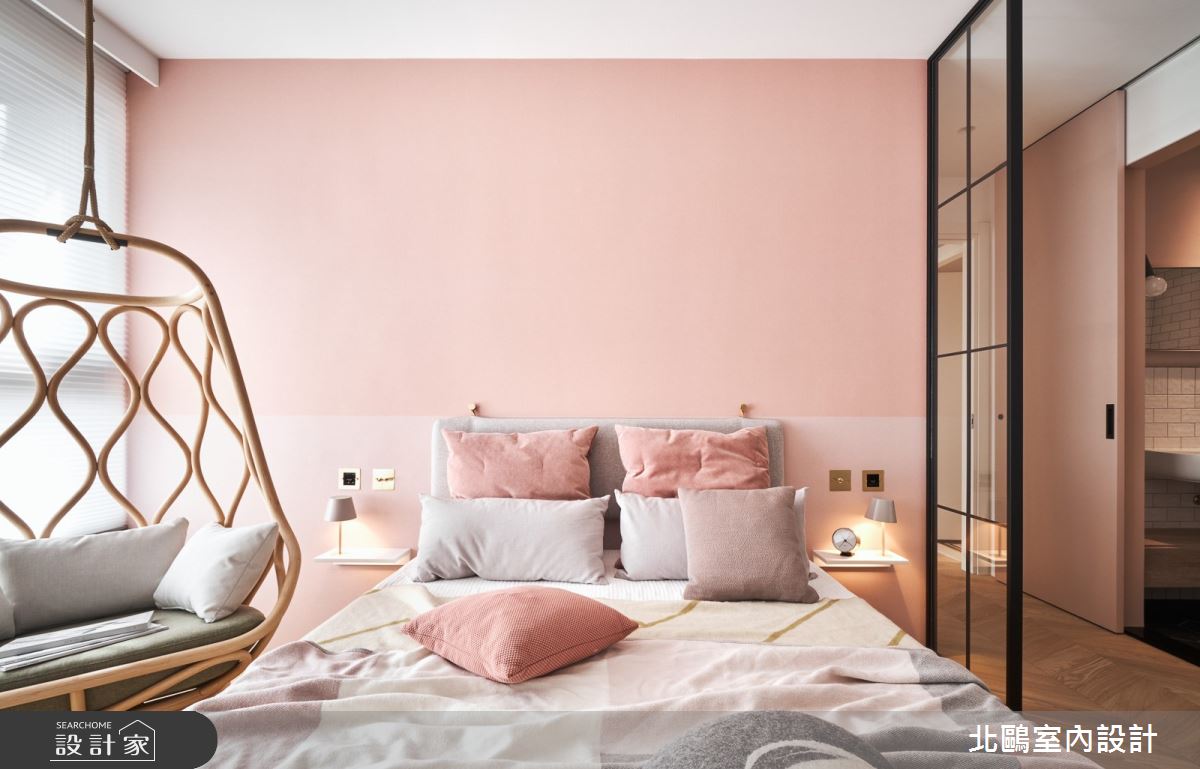新成屋(5年以下)＿北歐風臥室案例圖片＿北鷗室內設計＿北鷗_31RoseOnly House之19