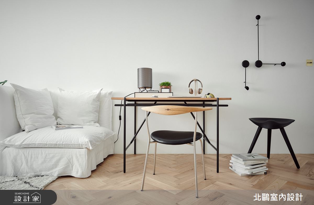 28坪老屋(16~30年)＿北歐風客廳書房案例圖片＿北鷗室內設計＿北鷗_33Anderson House之11