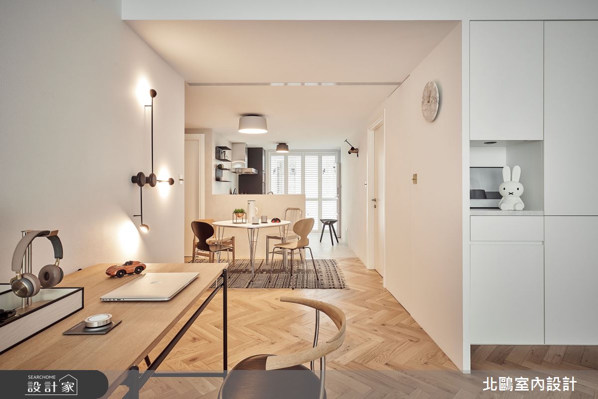 28坪老屋(16~30年)＿北歐風餐廳書房案例圖片＿北鷗室內設計＿北鷗_33Anderson House之13