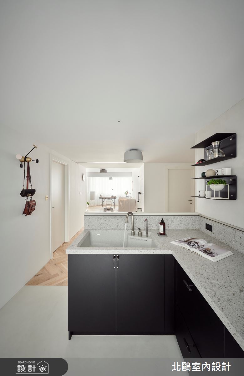 28坪老屋(16~30年)＿北歐風廚房案例圖片＿北鷗室內設計＿北鷗_33Anderson House之18