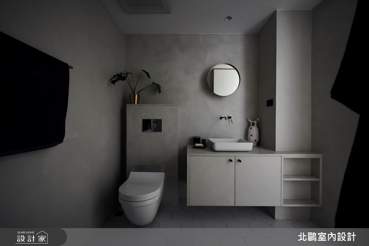 28坪老屋(16~30年)＿北歐風浴室案例圖片＿北鷗室內設計＿北鷗_33Anderson House之29