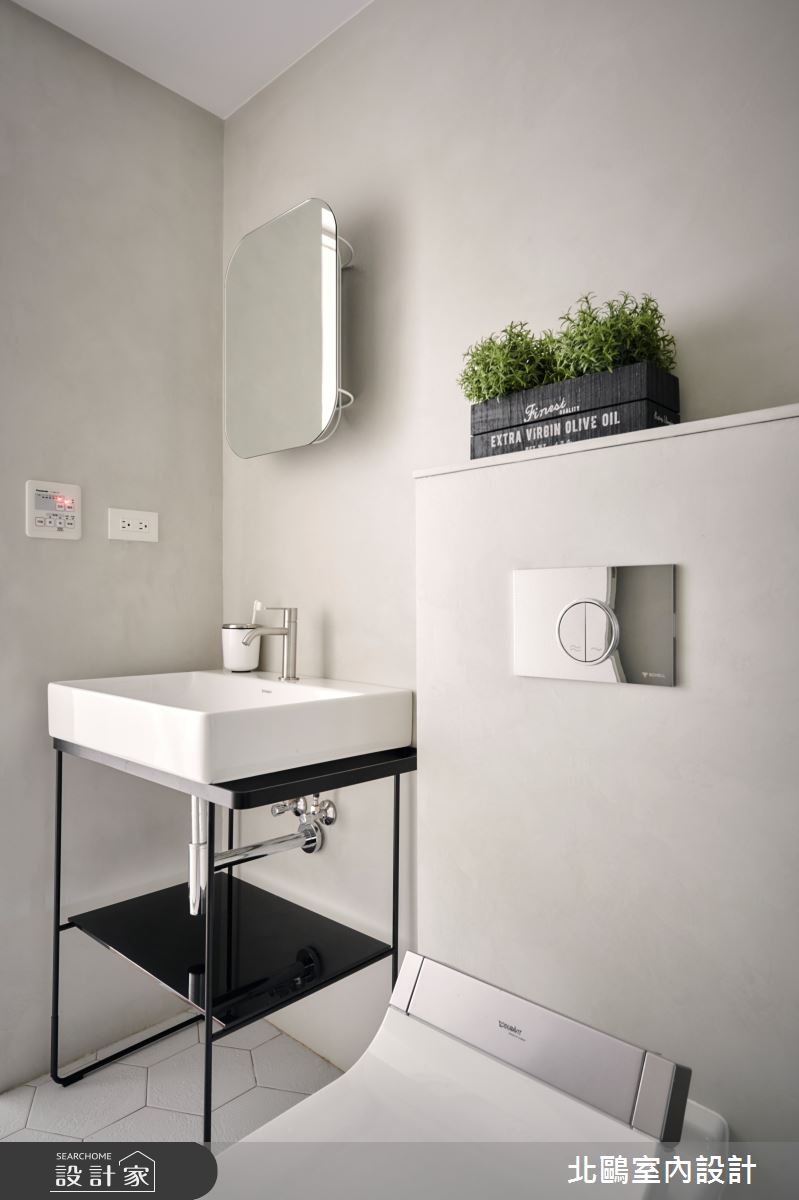 28坪老屋(16~30年)＿北歐風浴室案例圖片＿北鷗室內設計＿北鷗_33Anderson House之25