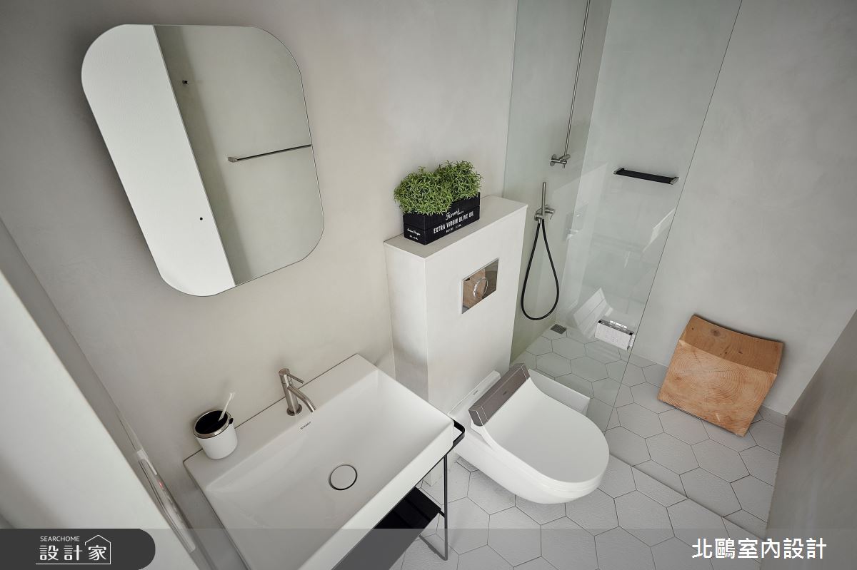 28坪老屋(16~30年)＿北歐風浴室案例圖片＿北鷗室內設計＿北鷗_33Anderson House之26