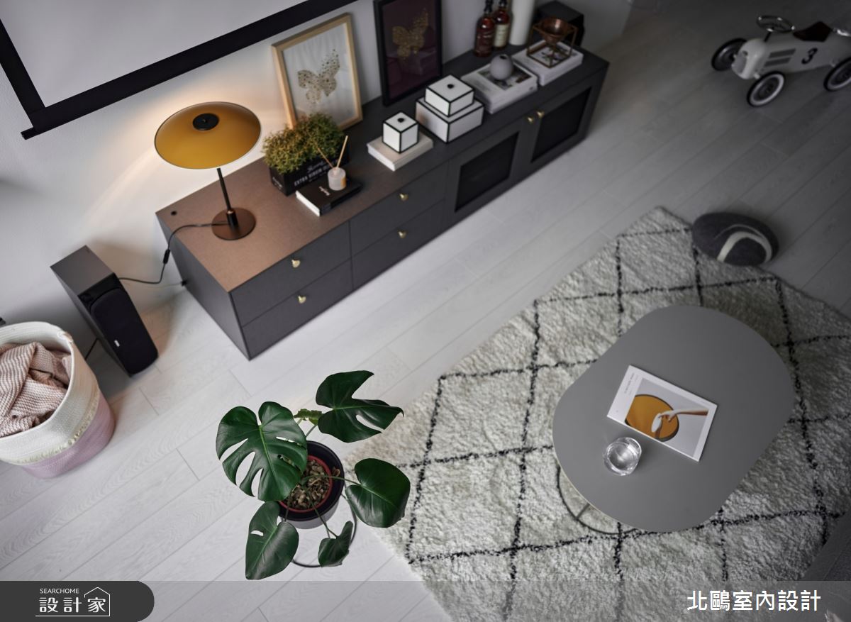 新成屋(5年以下)＿北歐風客廳案例圖片＿北鷗室內設計＿北鷗_34K House之3