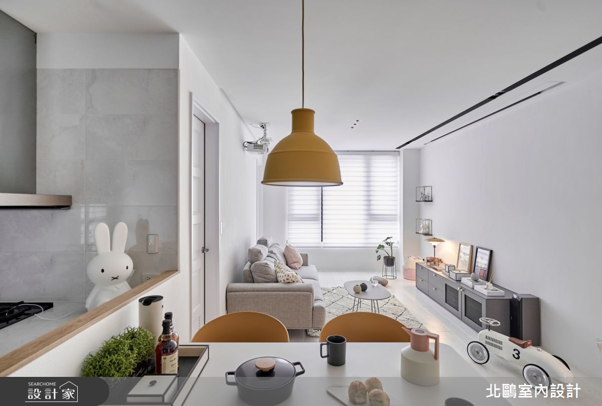 新成屋(5年以下)＿北歐風餐廳案例圖片＿北鷗室內設計＿北鷗_34K House之9