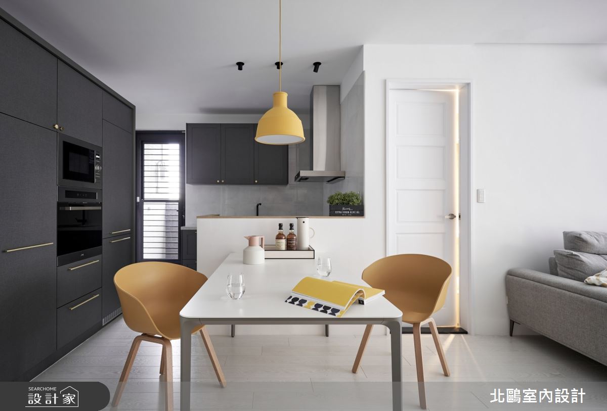 新成屋(5年以下)＿北歐風餐廳案例圖片＿北鷗室內設計＿北鷗_34K House之13