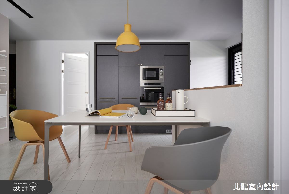 新成屋(5年以下)＿北歐風餐廳案例圖片＿北鷗室內設計＿北鷗_34K House之12