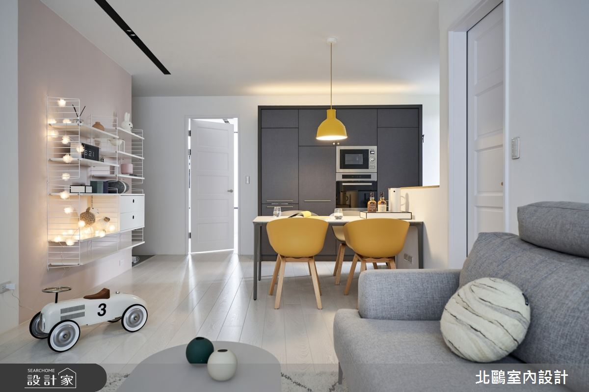 新成屋(5年以下)＿北歐風餐廳案例圖片＿北鷗室內設計＿北鷗_34K House之11