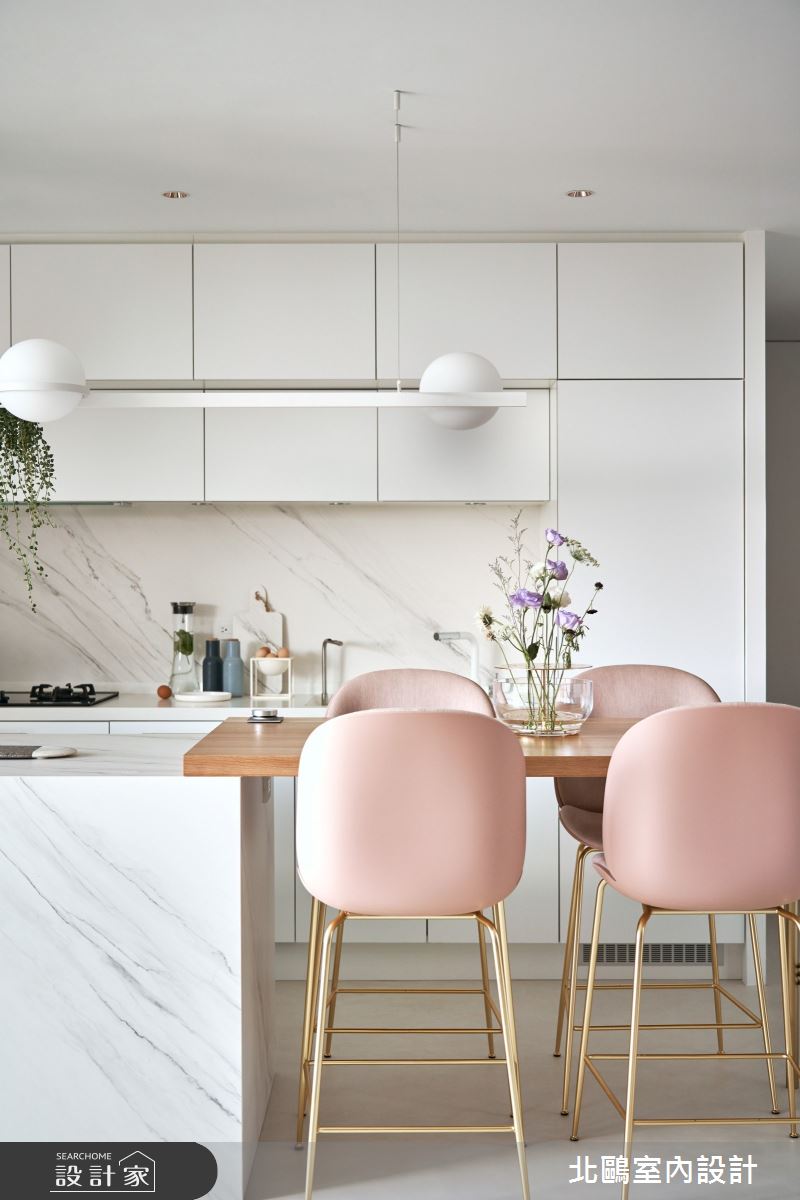 新成屋(5年以下)＿北歐風餐廳廚房吧檯案例圖片＿北鷗室內設計＿北鷗_35Garden House之10