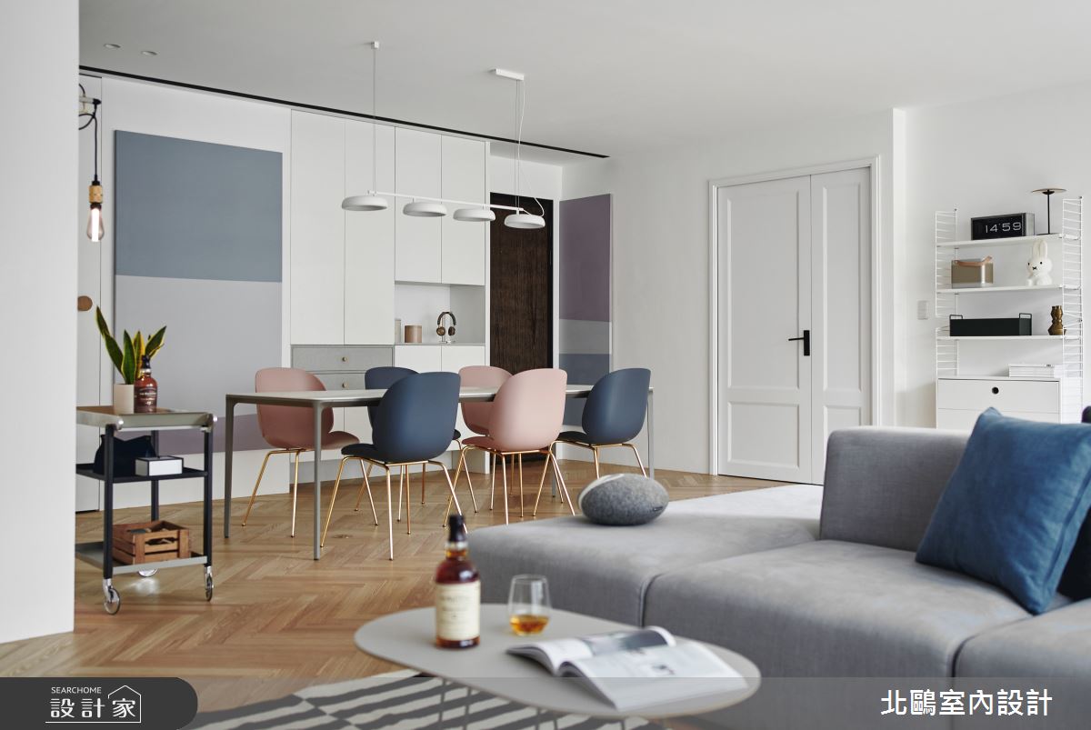 新成屋(5年以下)＿北歐風餐廳案例圖片＿北鷗室內設計＿北鷗_36BigFamily House之11