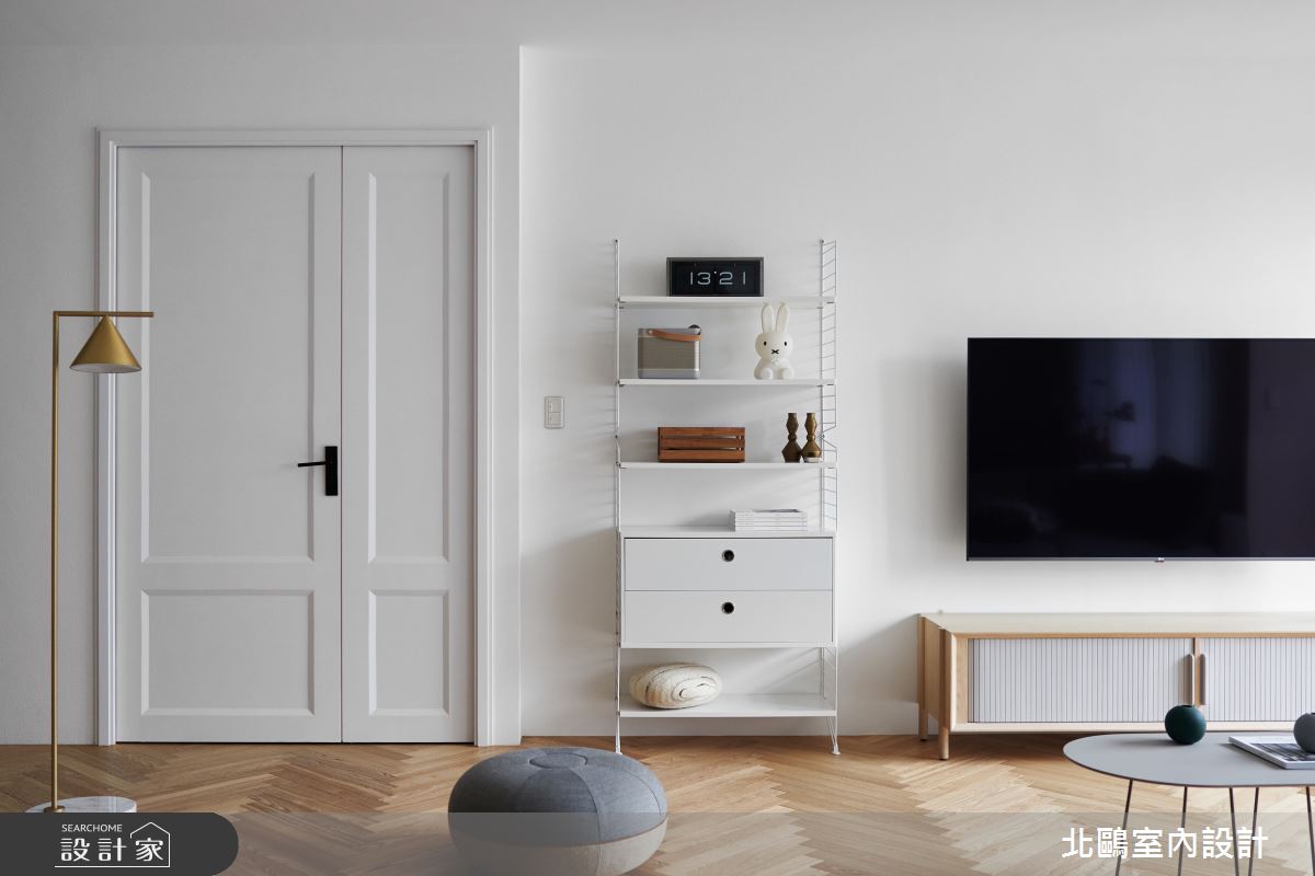 新成屋(5年以下)＿北歐風玄關案例圖片＿北鷗室內設計＿北鷗_36BigFamily House之7