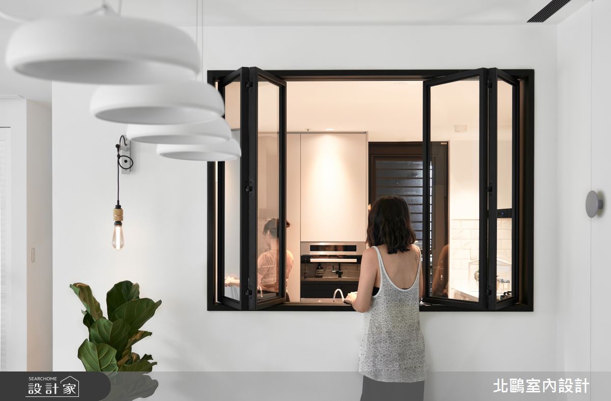 新成屋(5年以下)＿北歐風廚房案例圖片＿北鷗室內設計＿北鷗_36BigFamily House之13