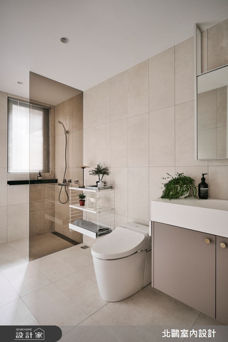 31坪新成屋(5年以下)＿北歐風浴室案例圖片＿北鷗室內設計＿北鷗_37Rico House之19