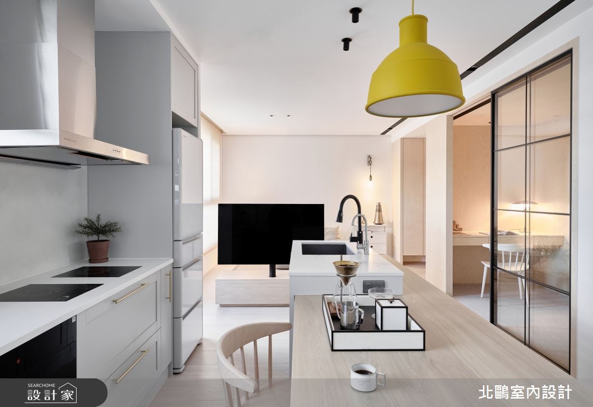 新成屋(5年以下)＿北歐風餐廳廚房案例圖片＿北鷗室內設計＿北鷗_38Peter House之9