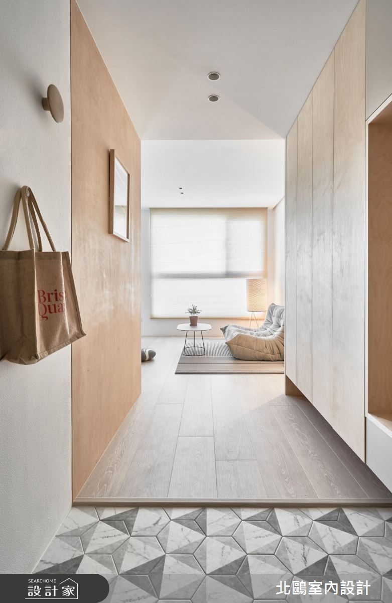 新成屋(5年以下)＿北歐風玄關案例圖片＿北鷗室內設計＿北鷗_38Peter House之1