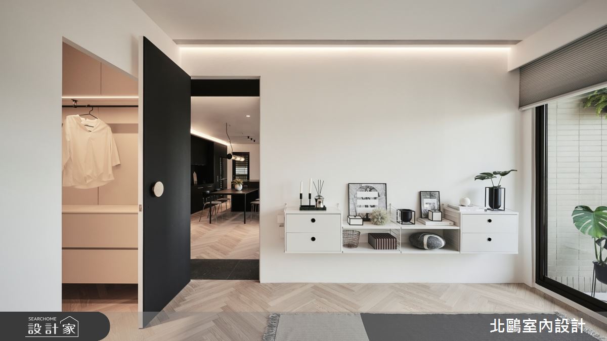 中古屋(5~15年)＿北歐風餐廳臥室案例圖片＿北鷗室內設計＿北鷗_42Black Nick House之10